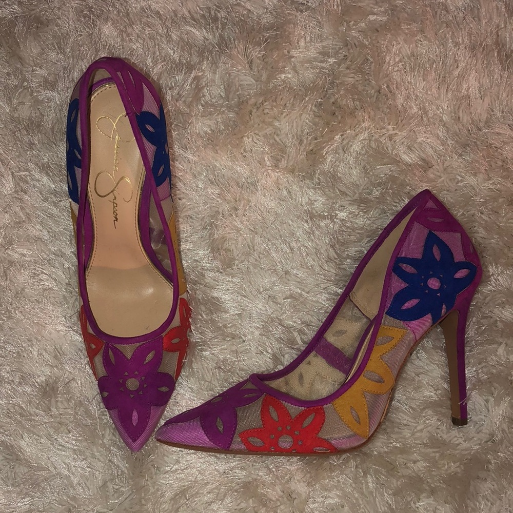Jessica Simpson Mesh Pumps